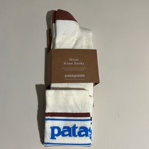 Patagonia Wool Knee Socks New